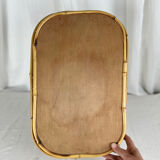 Rattan tray