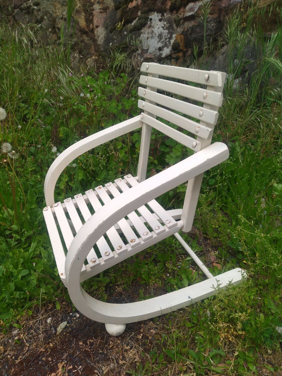 Wooden chair spirit rocking chair