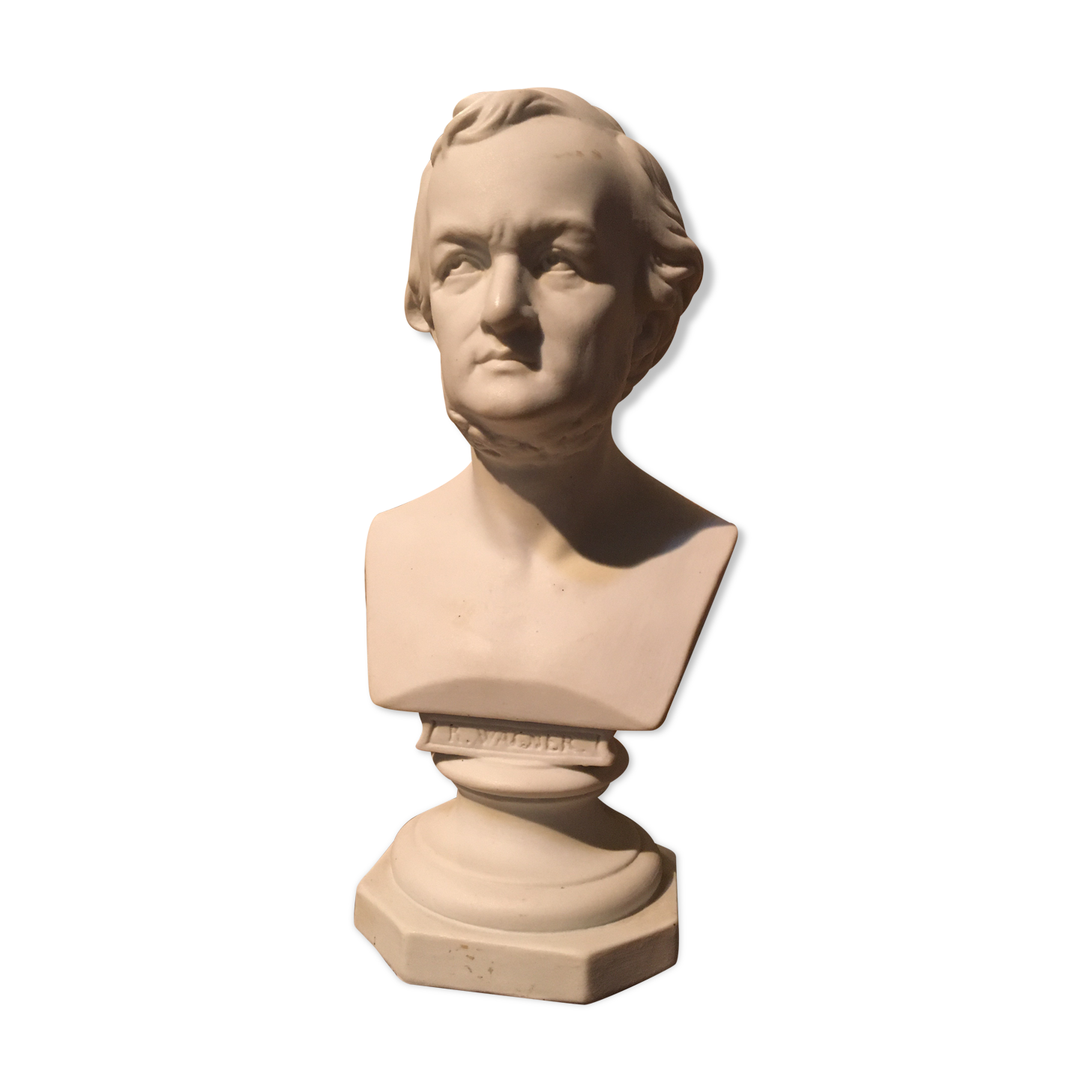 R.Wagner bust in platre