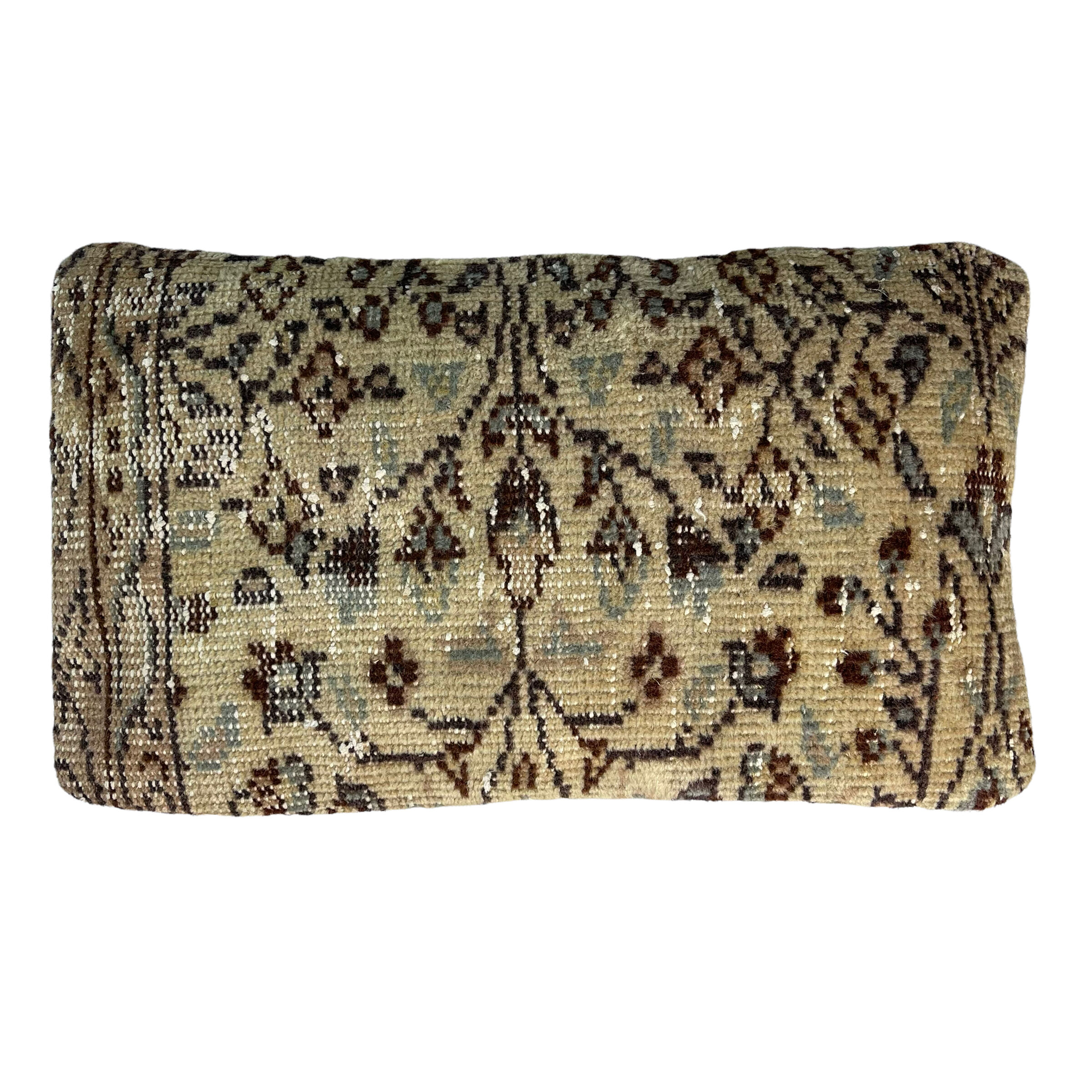 Housse de coussin de tapis turc vintage , 30 x 50 cm