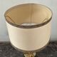 Lamp 70s in onyx and brass