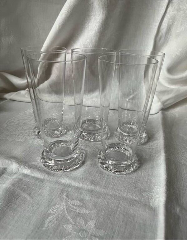 Grands verres en cristal Daum modèle Kim