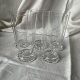 Large Daum crystal glasses Kim model