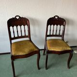 Set of 2 19th century chairs