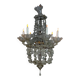 Lustre made of Murano glass beads, Venice around 1900