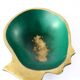 Brass catchall in Austrian design from the 1950s.