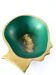 Brass catchall in Austrian design from the 1950s.