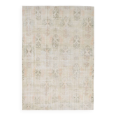 Tapis vintage à motif floral crème marron 6x8, 181x261 cm SK 21812