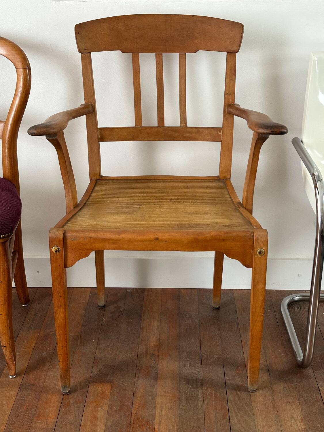 Stella wooden armchair