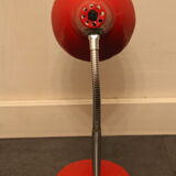 Aluminor desk lamp red 70's
