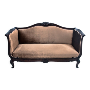 Canapé beige antique, Scandinavie,