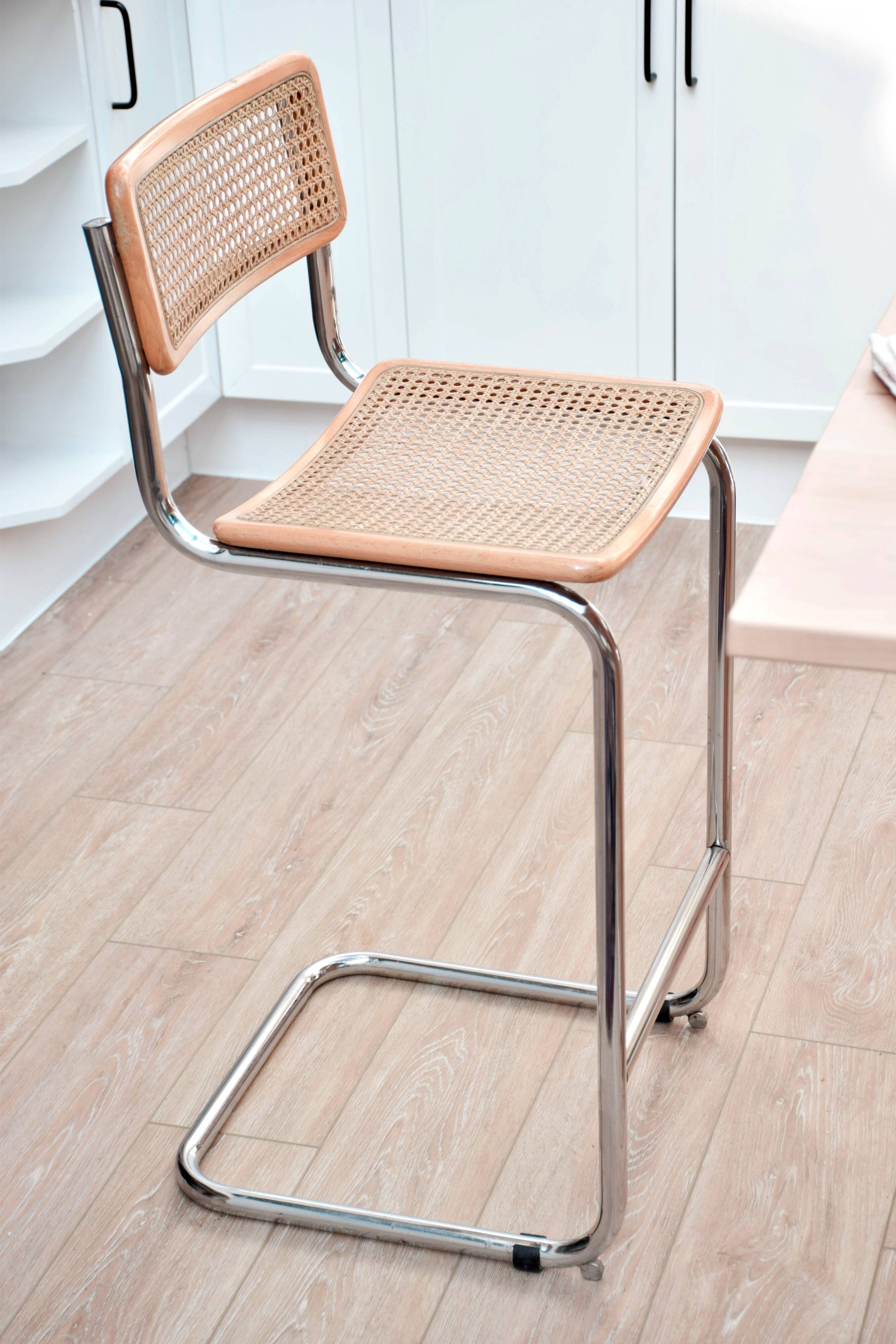 Chaise de Bar Cesca S32 par Marcel Breuer