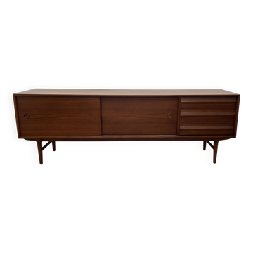 Enfilade danoise en teck long 220, années 1960