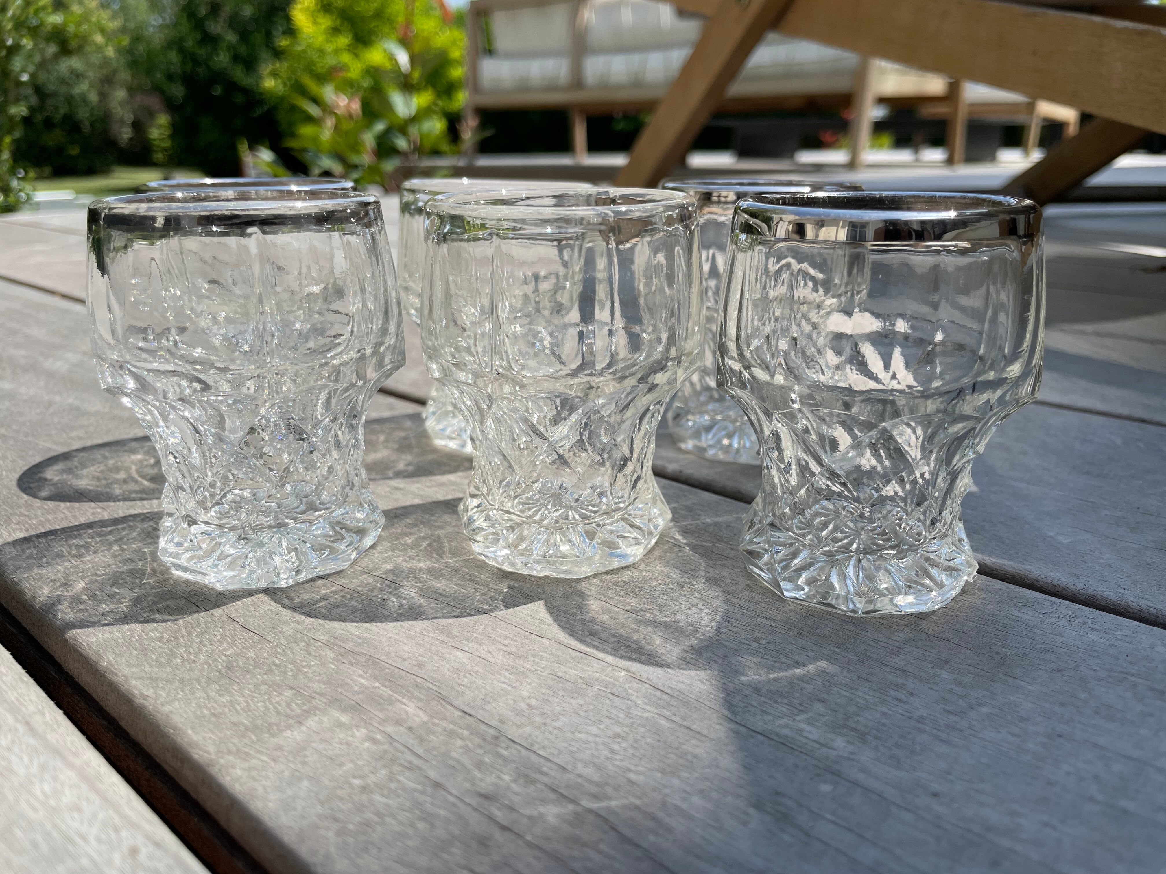 Set of 6 whiskey glasses