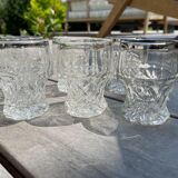 Set of 6 whiskey glasses