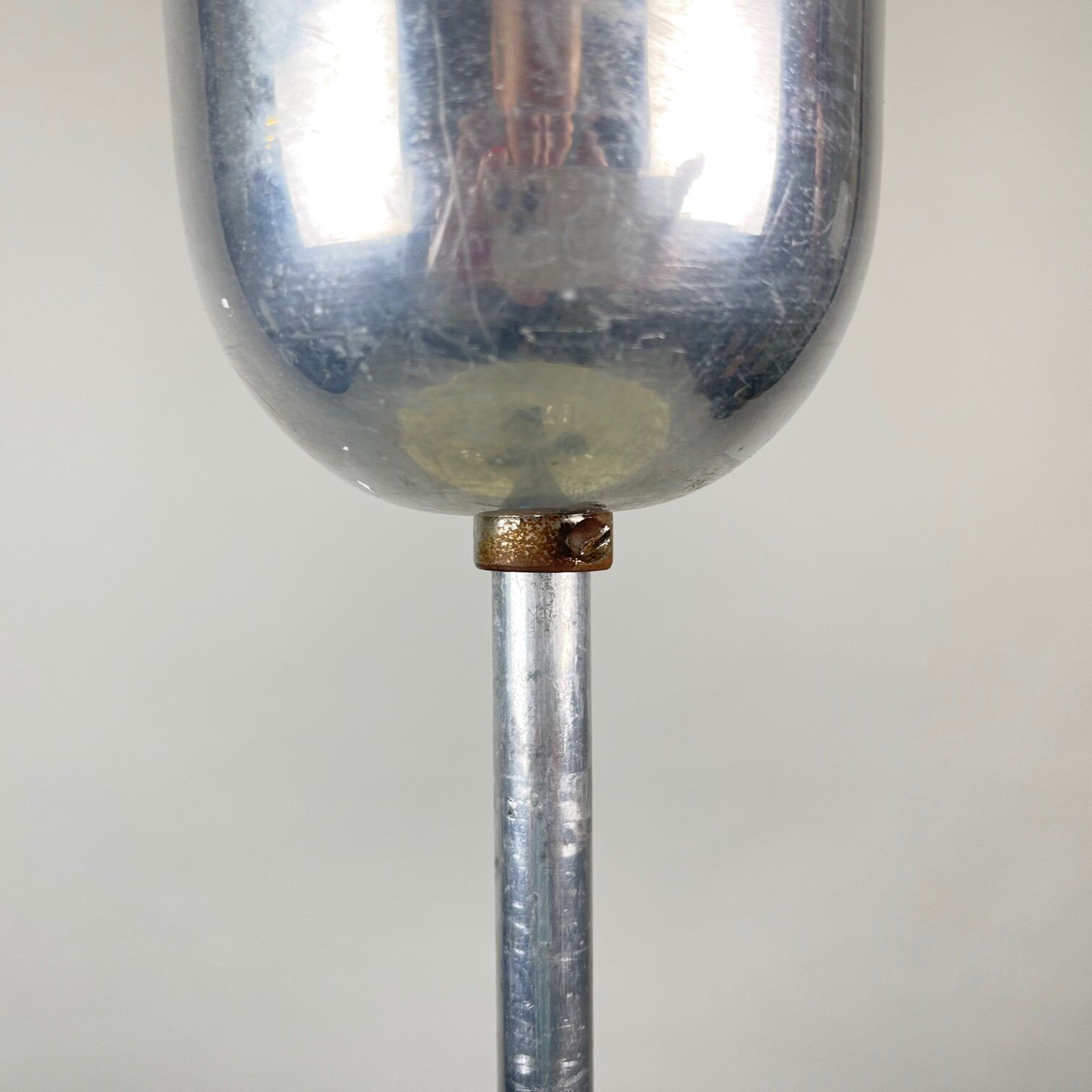 Mid Century Glass Pendant by Napako, Czechoslovakia, 1960's