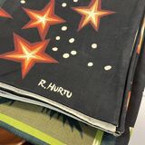 BRAUN ET CIE Tapestry - After Raymond HURTU - Entitled Astral Light