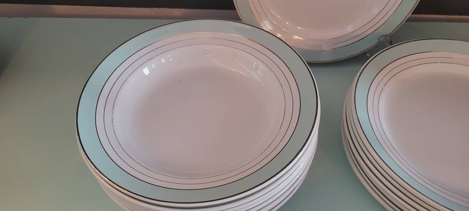Lunéville plate service