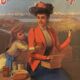 Lindt chocolate metal advertising plate