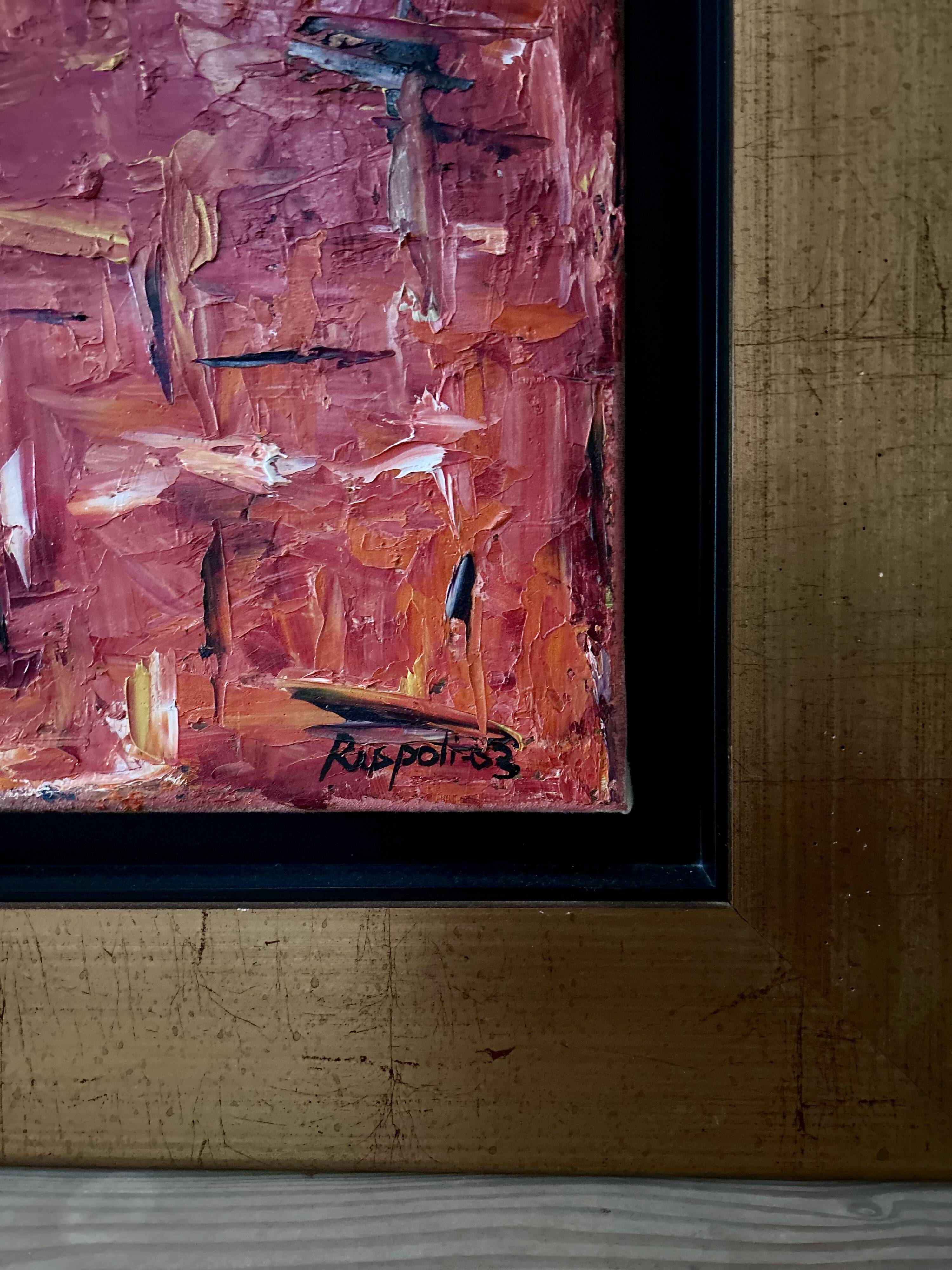 Peinture à l'huile abstraite par Ruspoli 2003