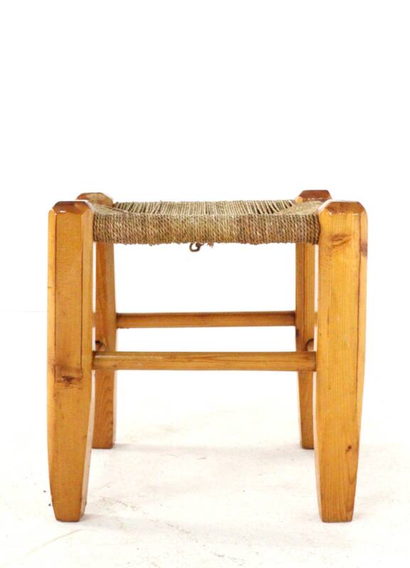 Stool / side table mid century modern