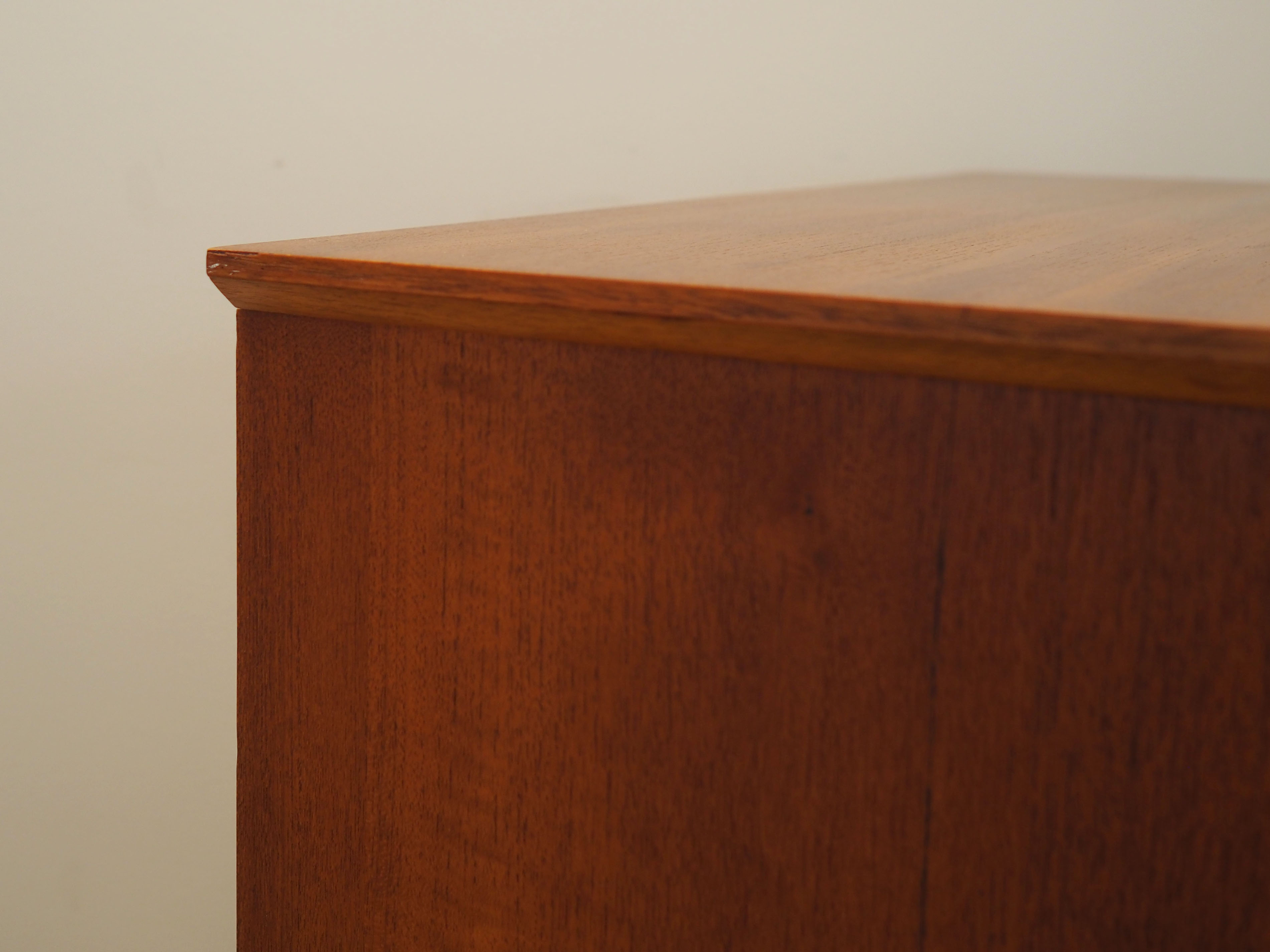 Teak chest of drawers, Danish design, 1970s, production: Denmark