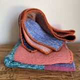 Plaid patchwork en laine