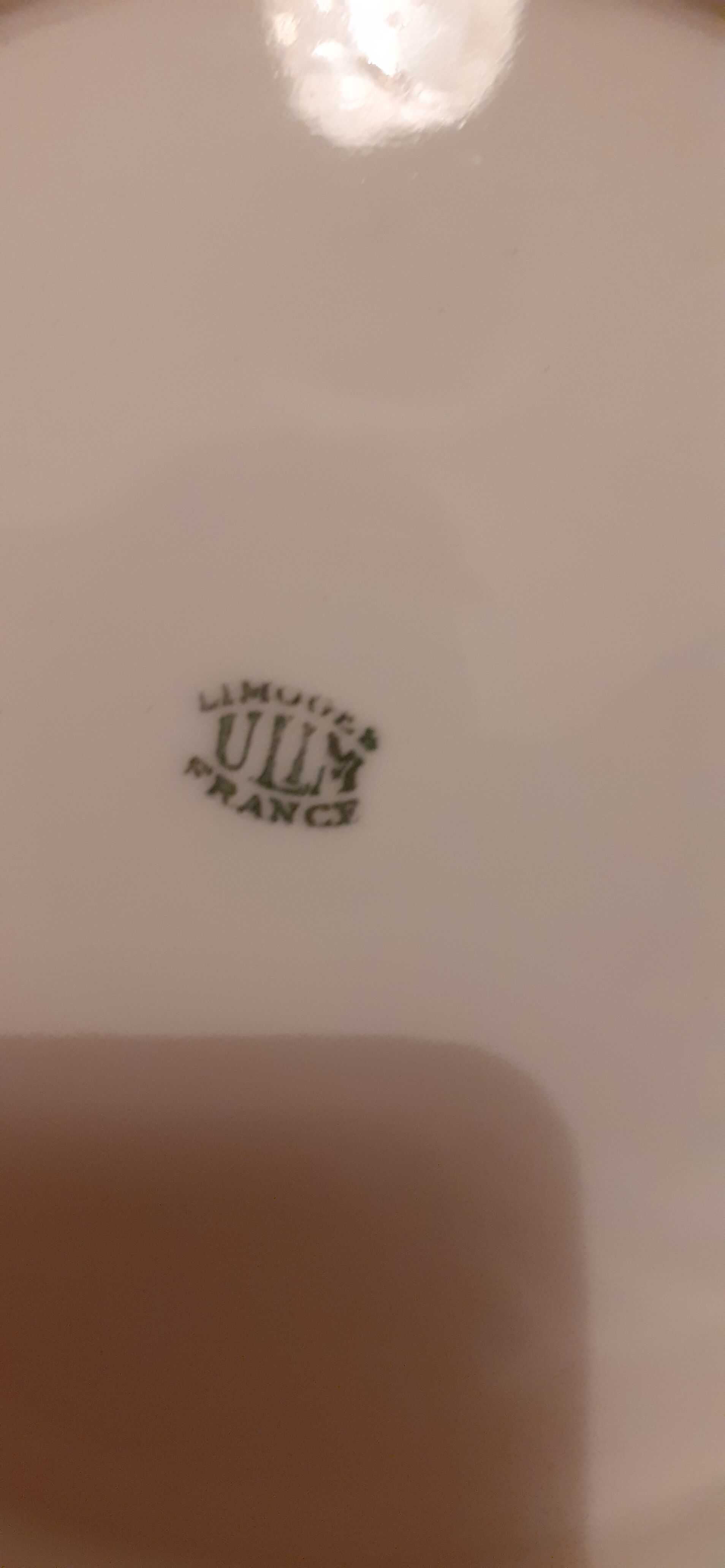 12 plates dessert Limoges 40s brand Ulim