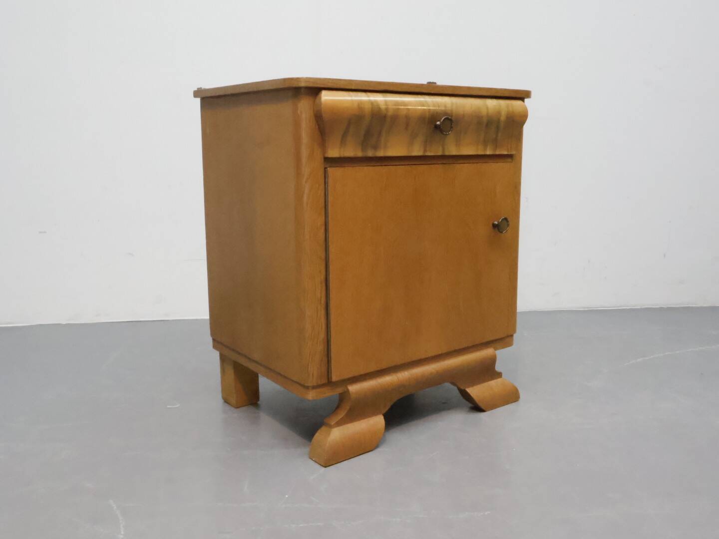 Table de chevet vintage | Années 60 | Chêne