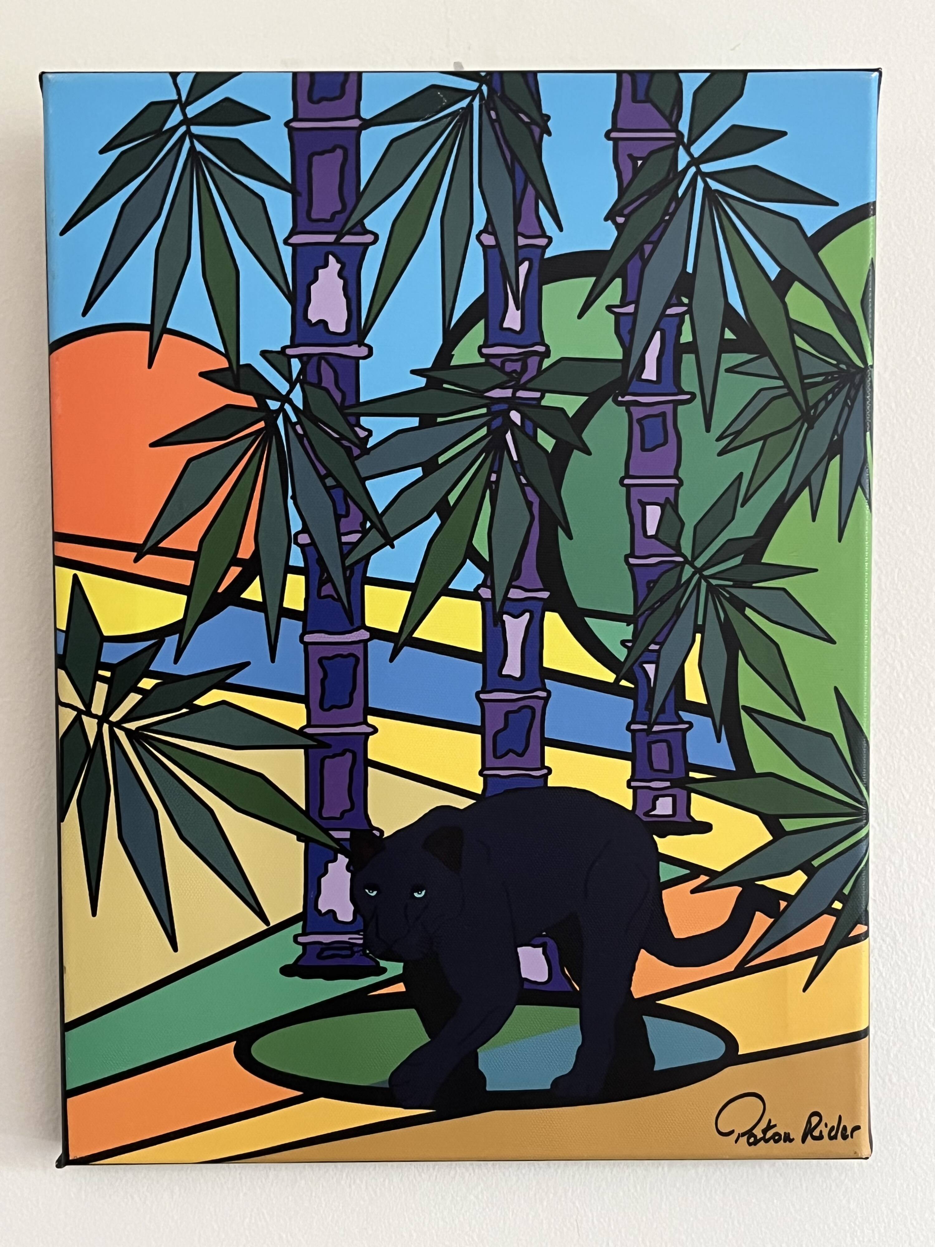 Patou Rider "The Panther" Serigraph / signed contemporary print