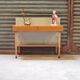 Entrance wall console or small Czech accent furniture year 70