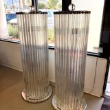 Pair of light columns / Murano / 1980s