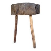 Tabouret, table d'appoint brutaliste