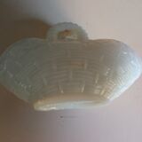 Empty pocket small basket in opaline Vallerysthal