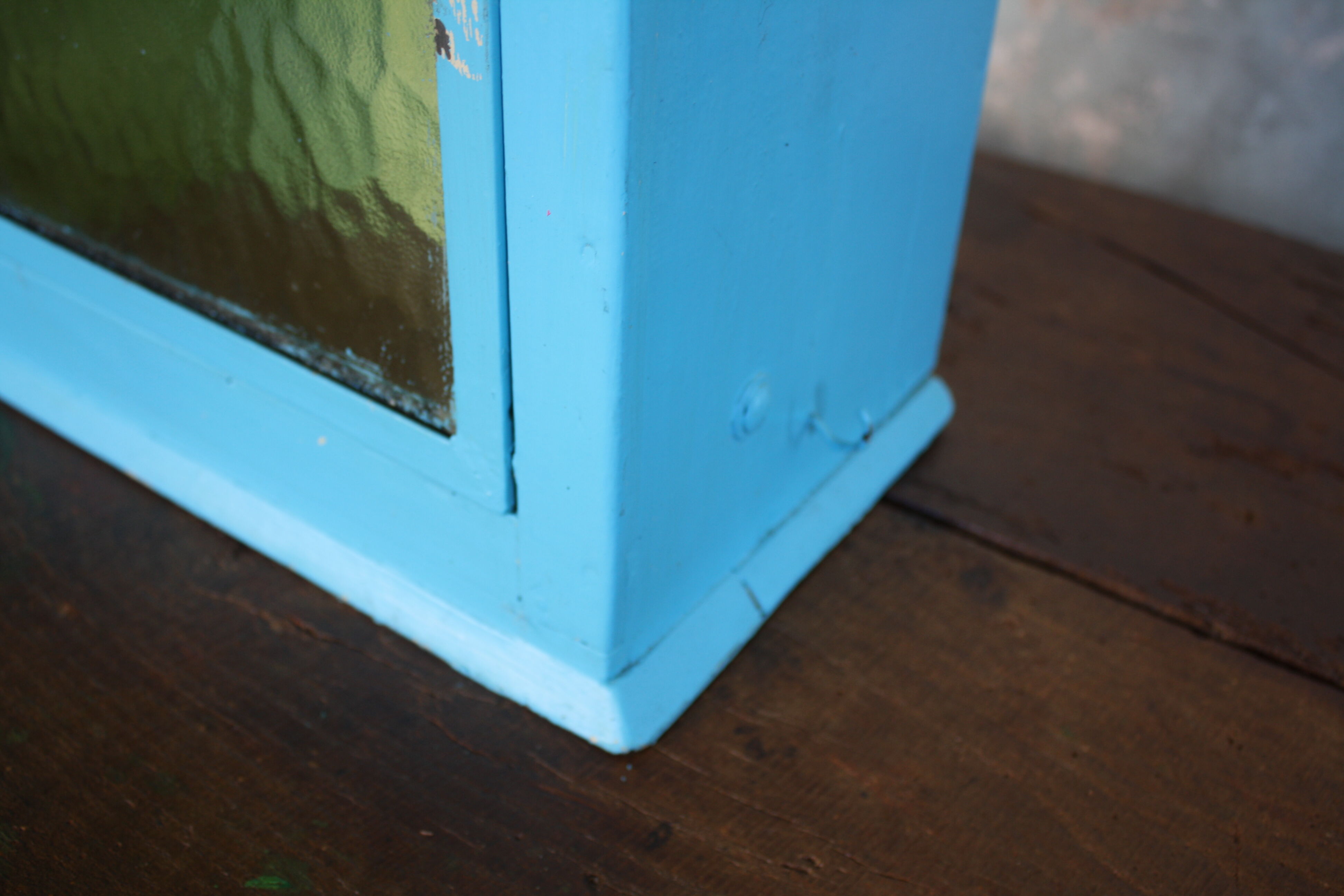 Vintage wooden medicine cabinet