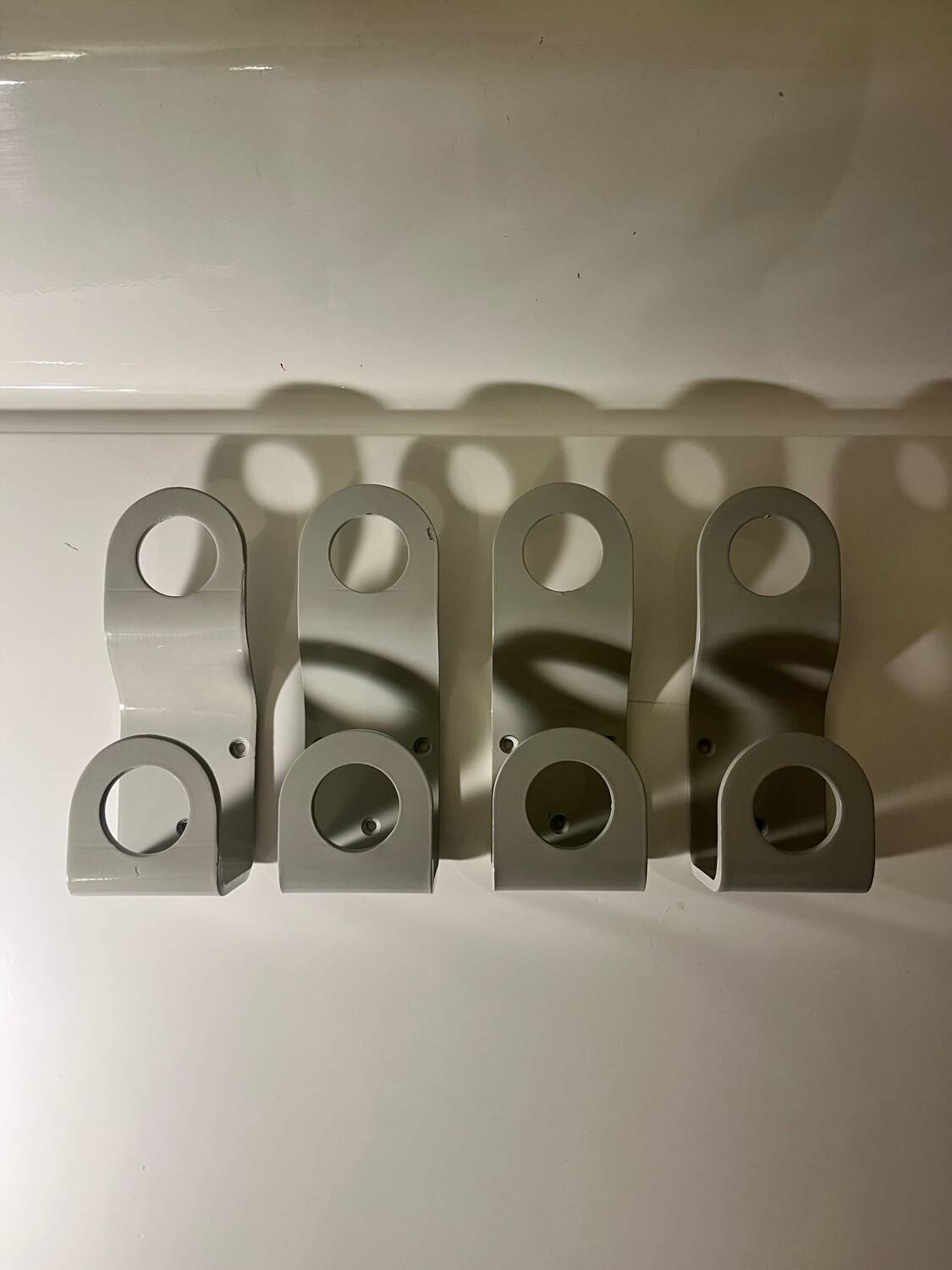 Lot de 4 patères – Étienne Fermigier – 1967 – Design français – Très b