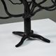 Black brutalist tree candle holder “tree of life” 1970s.