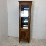 Solid walnut display case