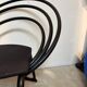 Chaise demi-lune 1980