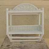 Bamboo / rattan floor, vintage / very very good condition