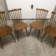 Set of 4 Scandinavian Baumann chairs model Minuet 1980 stamped