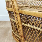 Rattan daybed for children