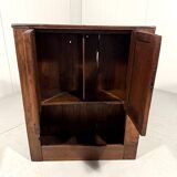 Small antique rustic wardrobe, circa 1880