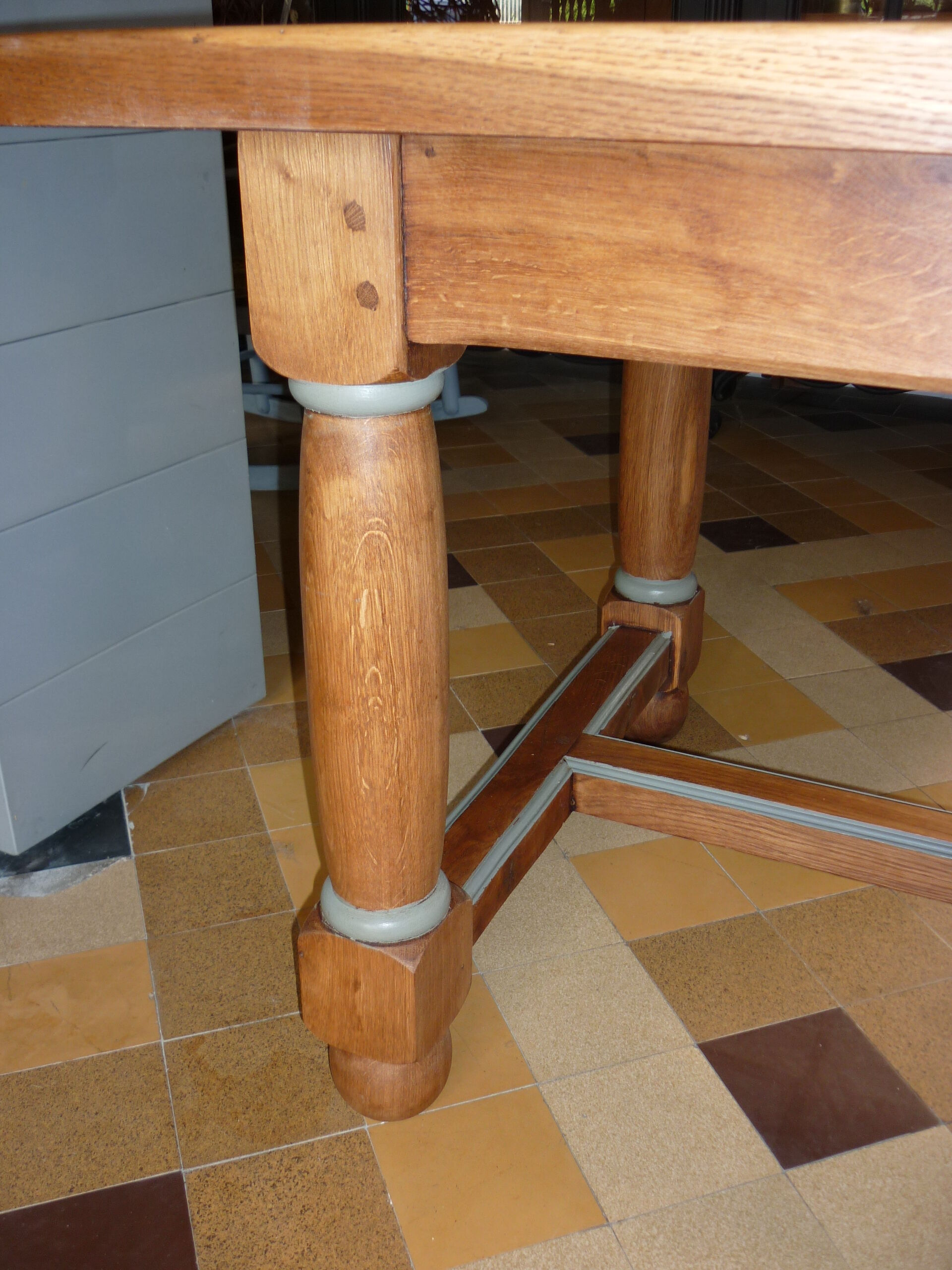 Massive chic country farm table