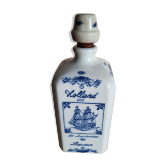 Ceramic liqueur bottle Holland