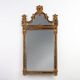 Miroir rococo-vénitien belge du XXe siècle en bois doré