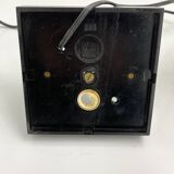 Pair of Vintage Cube Lamps – Textured Glass Wall or Ceiling Lights