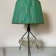 Lampe tripode cendrier années 50