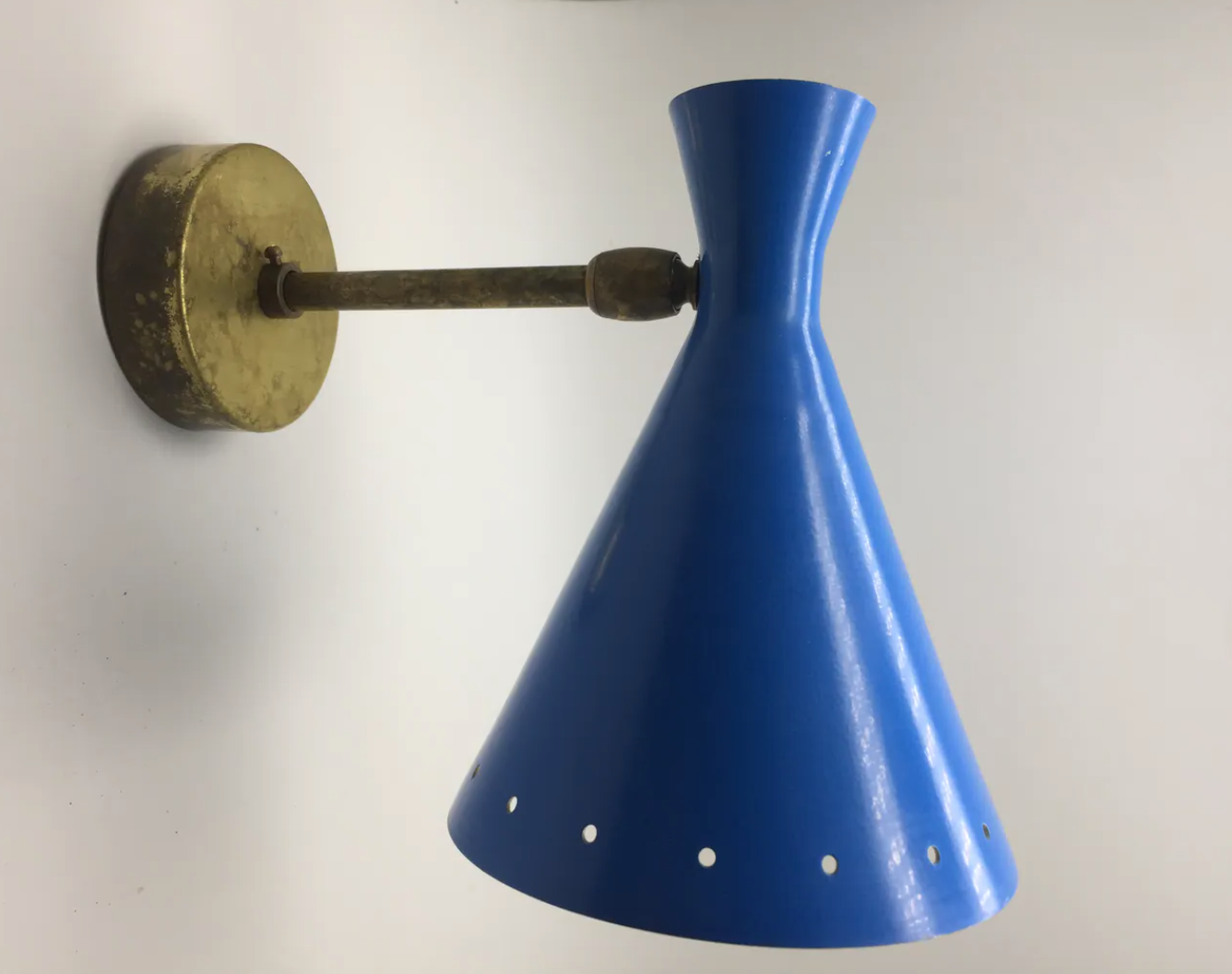 Pair sconces in the style of italian creations of the 50s