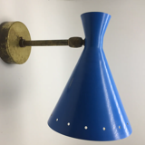 Pair sconces in the style of italian creations of the 50s